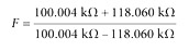 calculations for range extension circuit equation 1